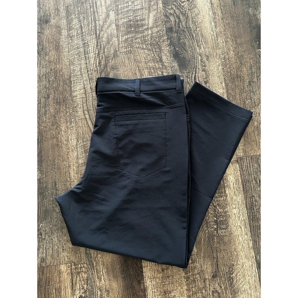 Panama Jack Mens 40X30 Black Lightweight Golf Relax Travel Brunch Pants